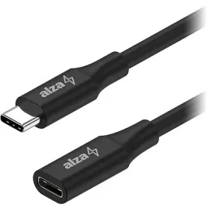 AlzaPower Core USB-C (M) / USB-C (F) 3.2 Gen 1, 1.5m černý