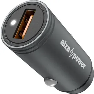 AlzaPower Car Charger X510 Fast Charge šedá