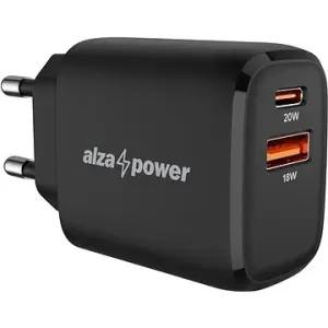 AlzaPower A100 Fast Charge 20W černá