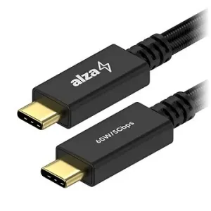 AlzaPower AluCore USB-C / USB-C 3.2 Gen 1, 3A, 60W, 1m černý