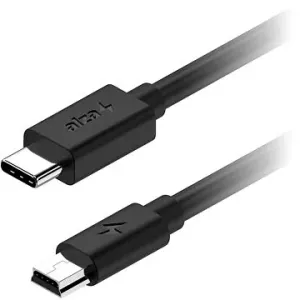 AlzaPower Core USB-C (M) 2.0 to Mini USB (M) 2A Cable 0.5m černý