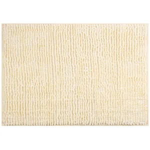 AmeliaHome Koupelnový koberec Bati smetanově bílý, velikost 50x70