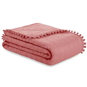 Přehoz na postel AmeliaHome Meadore III růžový, velikost 220x240