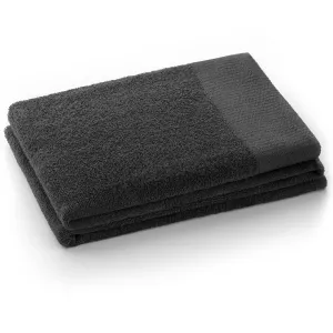 Bavlněný ručník AmeliaHome AMARI tmavě šedý, velikost 50x100