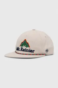 Bavlněná baseballová čepice American Needle Mount Rainier béžová barva, s aplikací