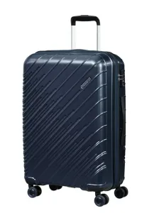 American Tourister Skořepinový cestovní kufr Speedstar M EXP 65,5/70 l - tmavě modrá