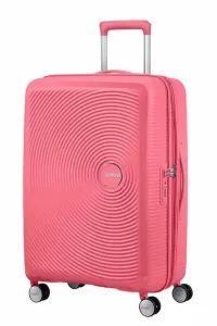 American Tourister Cestovní kufr Soundbox Spinner EXP 71,5/81 l - světle růžová