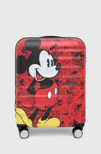 AT Dětský kufr Wavebreaker Disney Spinner 55/20 Cabin Mickey Comics Red, 40 x 20 x 55 (85667/6976)