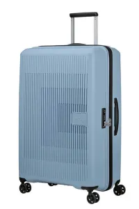 American Tourister Skořepinový cestovní kufr Aerostep L EXP 101,5/109 l - šedá