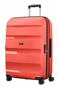 American Tourister Skořepinový cestovní kufr Bon Air DLX L EXP 104/117 l - světle oranžová