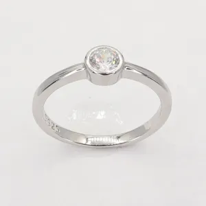 Stříbrný prsten 105299