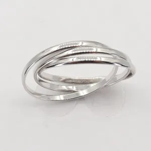 Stříbrný prsten 105342
