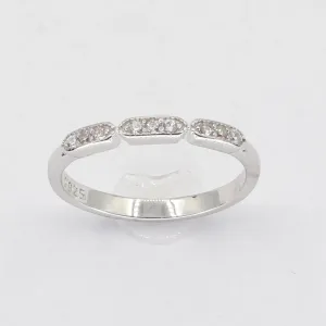 Stříbrný prsten 105355