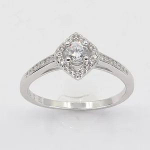 Stříbrný prsten 105363