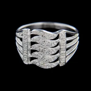 Stříbrný prsten 14825
