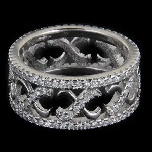 Stříbrný prsten 15917