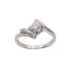 Stříbrný prsten 86178