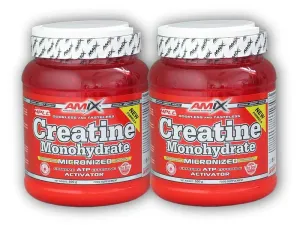 Amix Creatine Monohydrate 500g + 500g ZDARMA