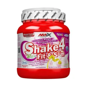 Amix Shake 4 Fit&Slim Barva: jahoda, Velikost: 1000 g