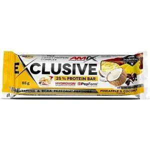 Amix Nutrition Exclusive Protein Bar, 85g, Pineapple-Coconut