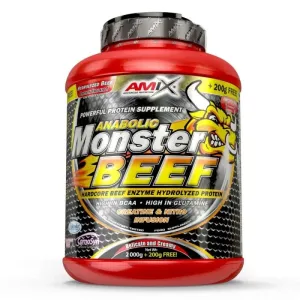 Amix Nutrition Anabolic Monster Beef Protein 1000g - Jahoda, Banán