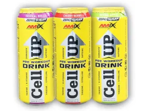 Amix Pro Series CellUP PreWorkout Drink 500ml - Cherry berry