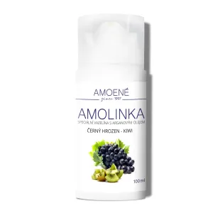 Amoené AMOLINKA Vazelína s arganovým olejem a vůní kiwi a hrozen 100 ml