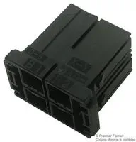 Amp - Te Connectivity 3-917807-3 Connector Housing, Rcpt, 6Pos, 10.16Mm