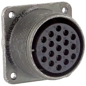 Amphenol Industrial Ms3102E-16S-1S Circular Connector, Receptacle, Size 16S, 7 Position, Box