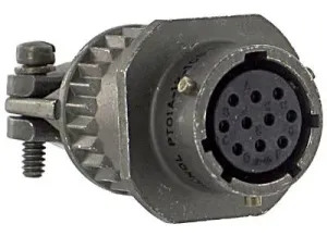 Amphenol Industrial Ms3106R-18-1S Circular Connector Plug Size 18, 10 Position, Cable