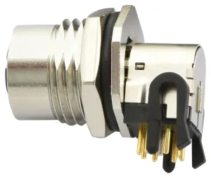 Amphenol Ltw Msxs-08Pffr-Sf7002. Sensor Connector, M12, 8P, Female, Panel