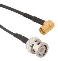 Amphenol Rf 245103-02-06.00 Coax Cable, Bnc Plug-Smb Plug, 6
