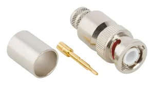 Amphenol Rf 112996 Rf Coax Conn, Bnc Plug, 50 Ohm, Cable