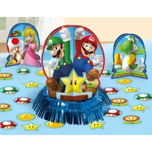 Amscan Dekorace na stůl - Super Mario 23 ks #4083920
