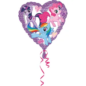 Amscan Fóliový balón - My Little pony srdíčko 43 cm