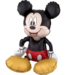 Amscan Fóliový balonek sedíci Mickey Mouse 45 x 45 cm #4083794