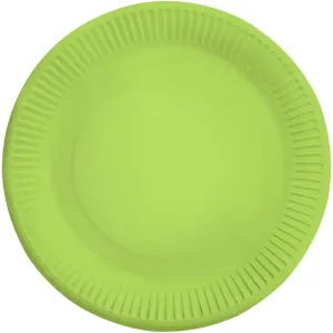 Amscan Talíře - zelené 23 cm 8 ks