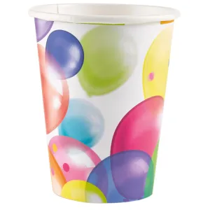 Amscan Kelímky - Pastelové balóny 8 ks 250 ml #3988282