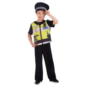 Amscan Dětský kostým - Policista s vestou Velikost - děti: XS #4810138
