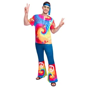 Amscan Pánský kostým - Hippie Velikost - dospělý: STD #3988347