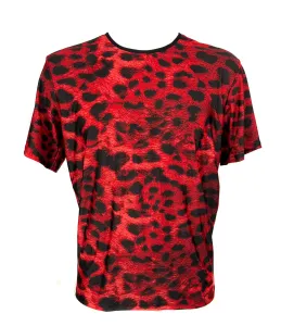 Pánské tričko Savage t-shirt - Anais M Červená