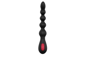 Cheeky Love - battery-powered, anal string vibrator (black)