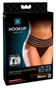 Průsvitné kalhotky s análním kolíkem HOOKUPXL-XXL