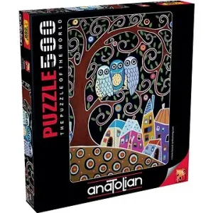 Anatolian Puzzle Tři sovy 500 dílků