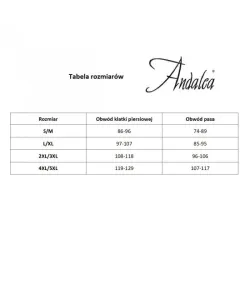 Andalea MC/9081 Pánská tanga, 2XL/3XL, růžově-černá