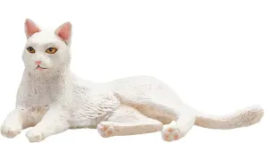 Mojo Animal Planet Kočka bílá ležící