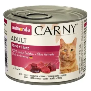 ANIMONDA cat konzerva  CARNY  hovězí/srdce - 400g