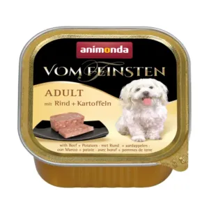 Animonda Vom Feinsten Menue paštika pro psy hovězí+brambory 150g