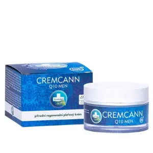 Annabis Cremcann Q10 For men - konopný regenerační pleťový krém pro muže přírodní 50 ml