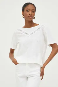 Bavlněné tričko Answear Lab bílá barva #5911850